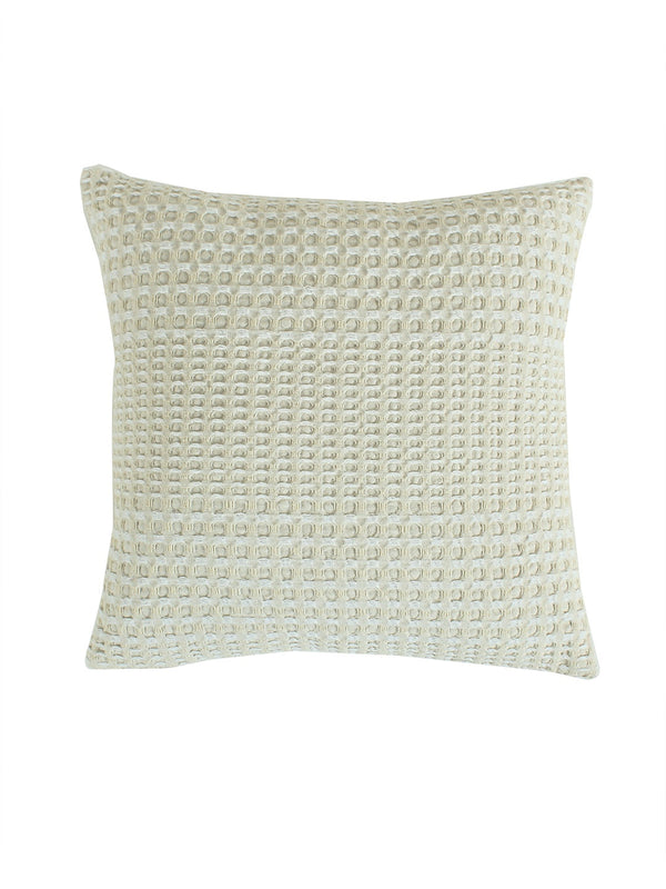 Karakoram Set Of 2 Cushion Cover (Natural/White) - 45X45cm