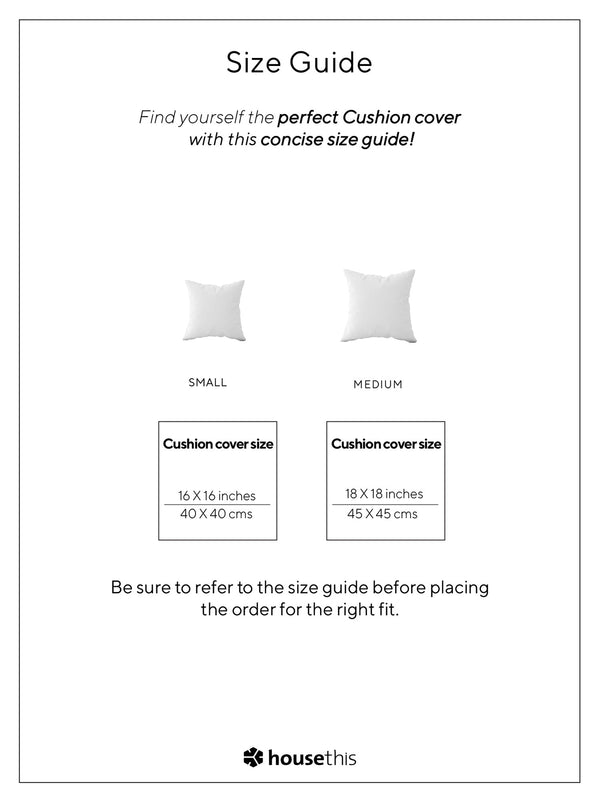 Karakoram Set Of 2 Cushion Cover (Natural/White) - 40X40cm