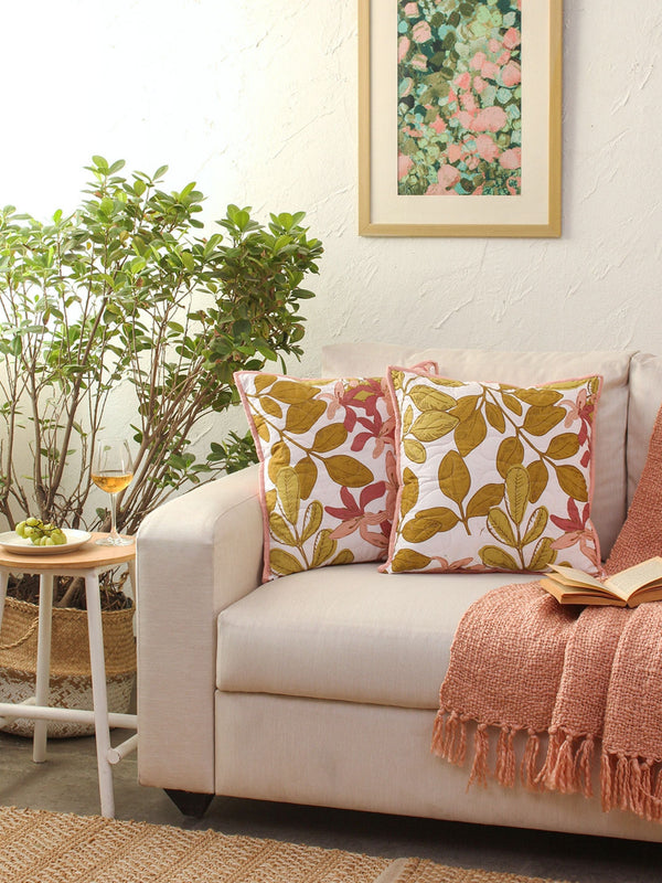 Cushion Cover - Pallav (Pink)