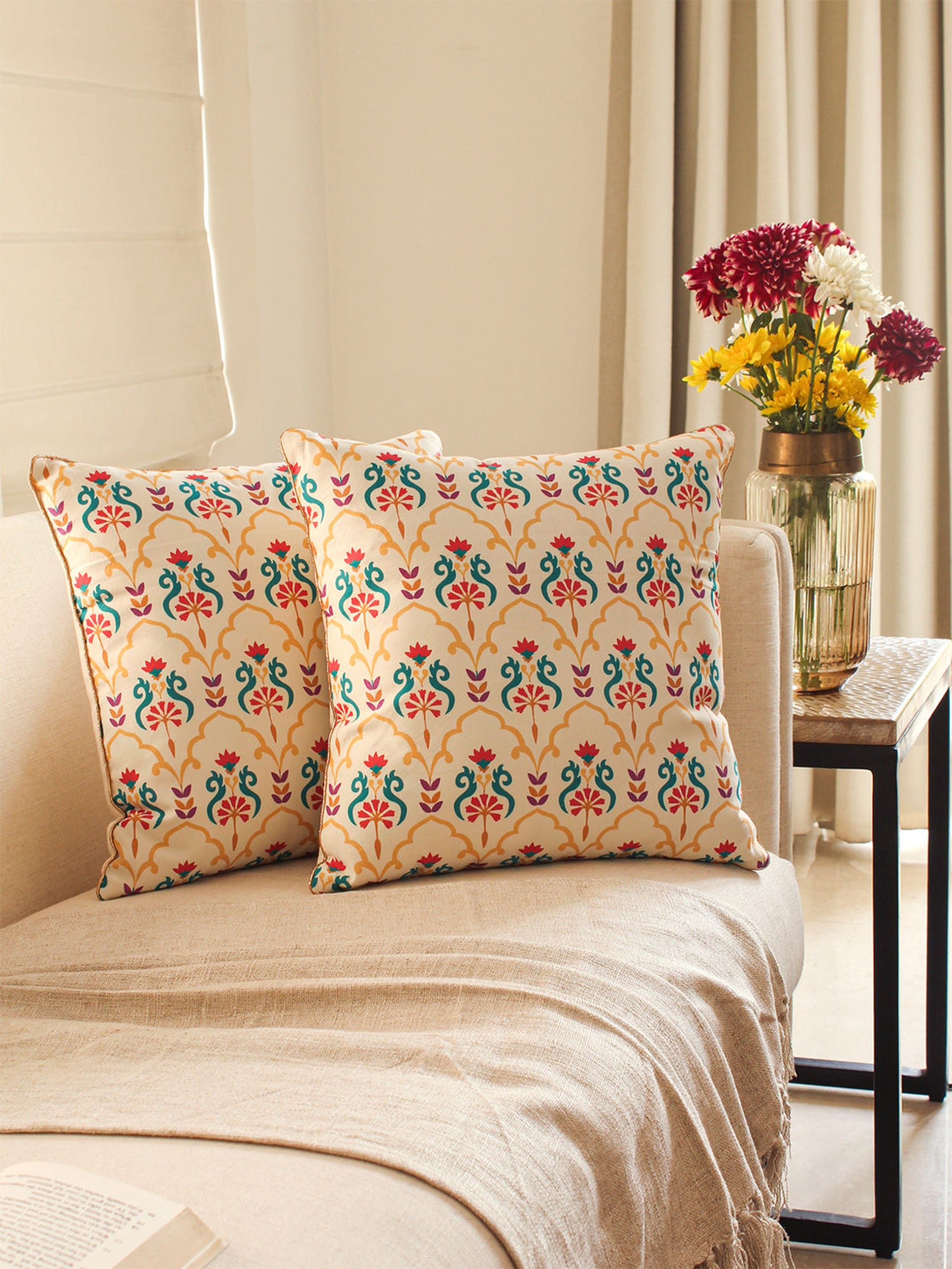 Cushion Cover - Pushp Set of 2