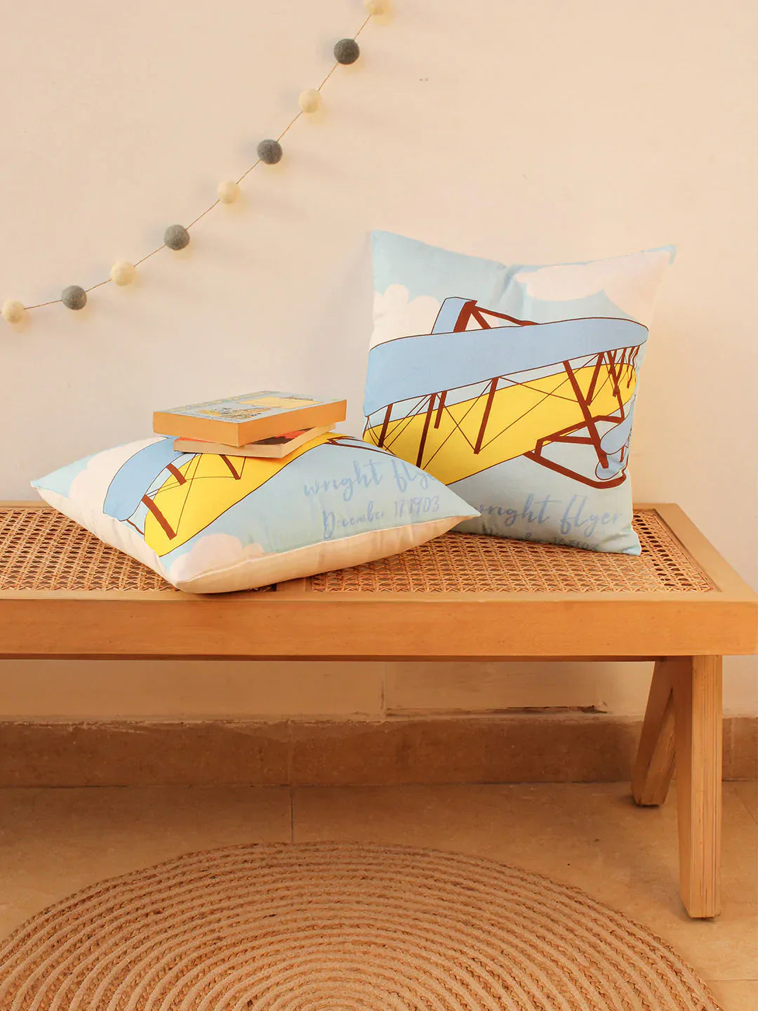 Kids Cushion - The Stearman Puzzle B