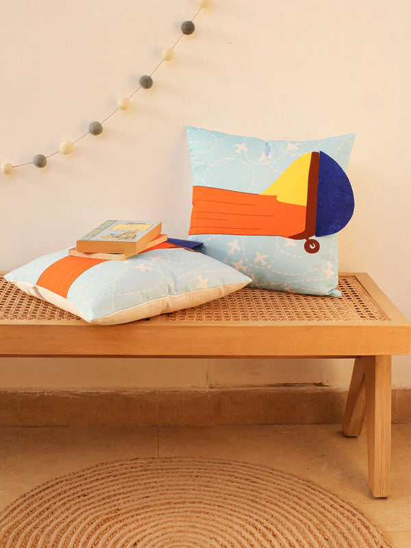 Kids Cushion - The Stearman Puzzle A