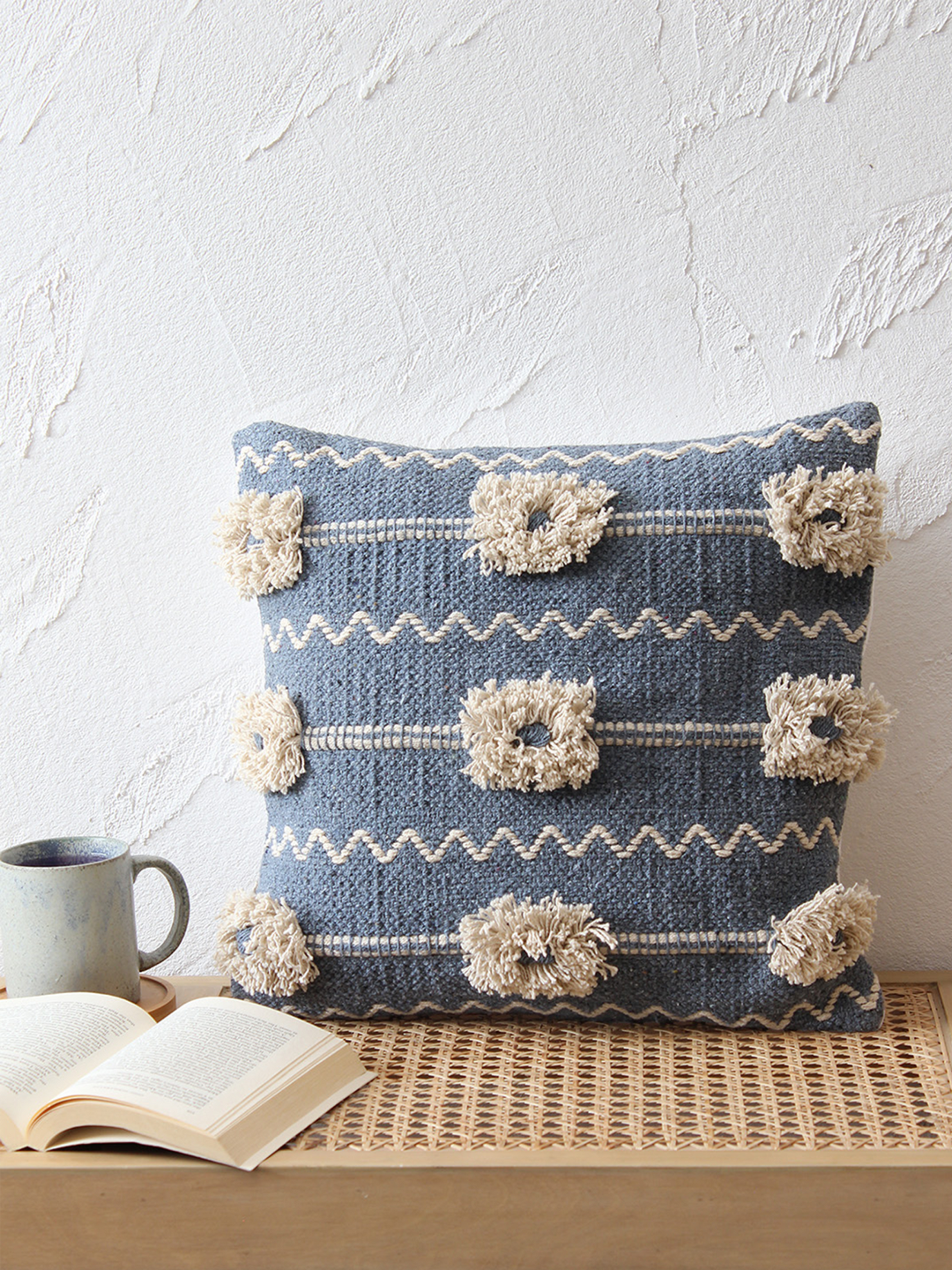 Cushion Cover - Vanam (Blue)