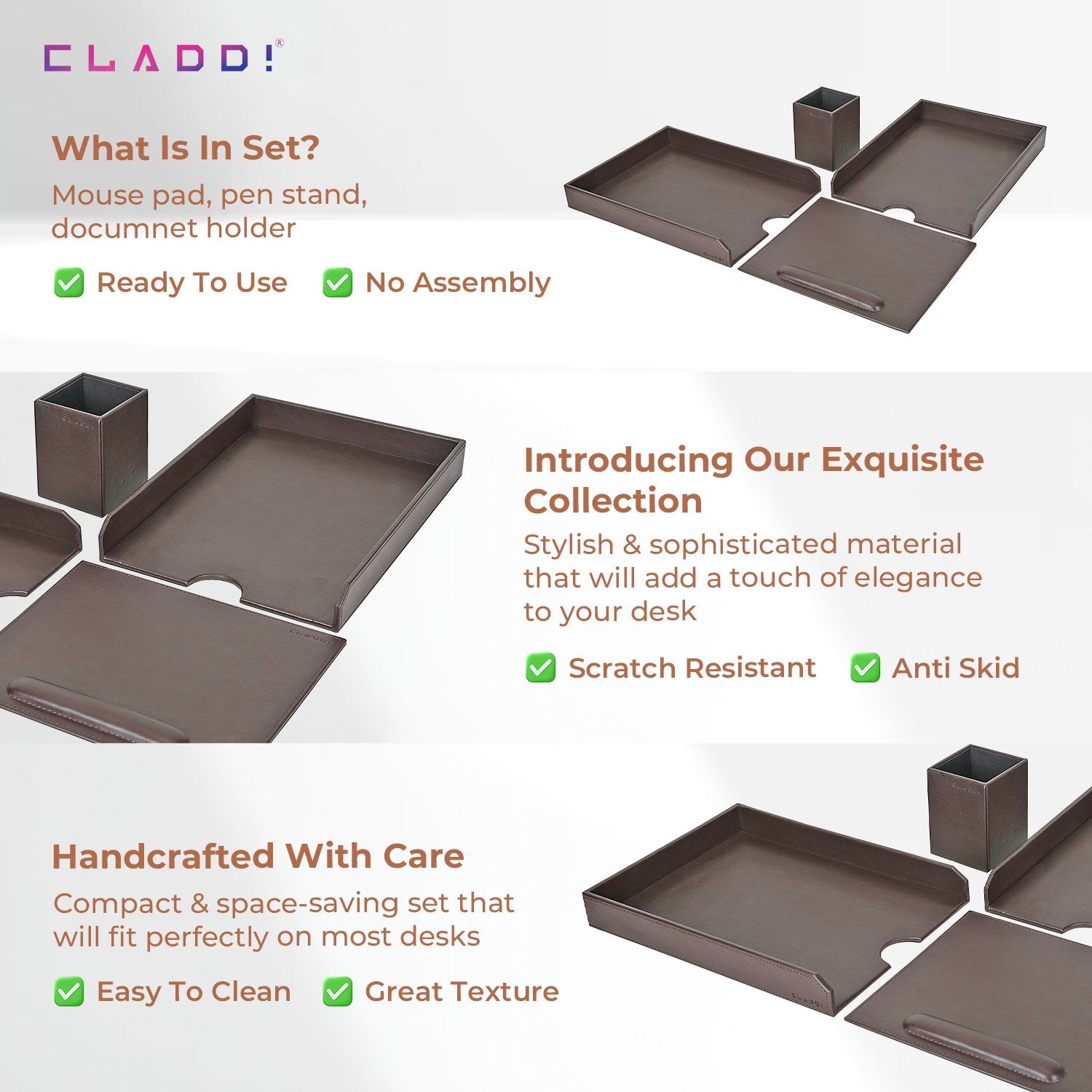 3-in-1 Trio Desk Set | 50% OFF Sale