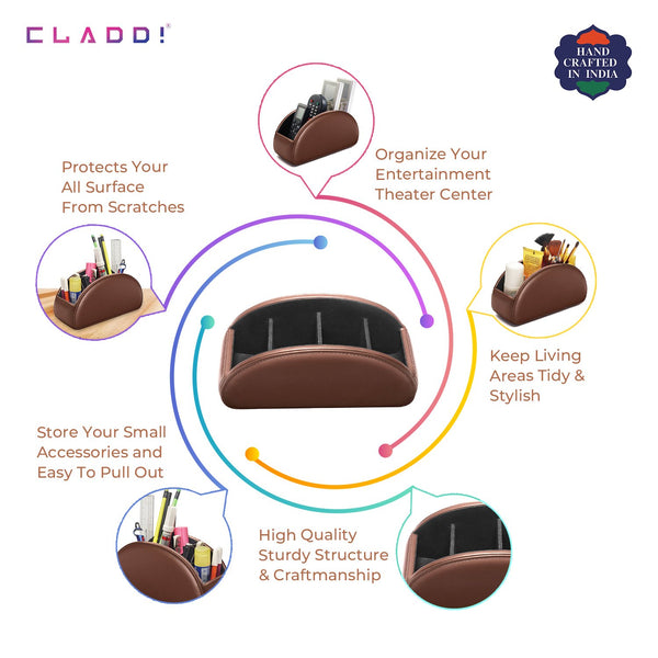 Leather Remote Holder- 50% OFF