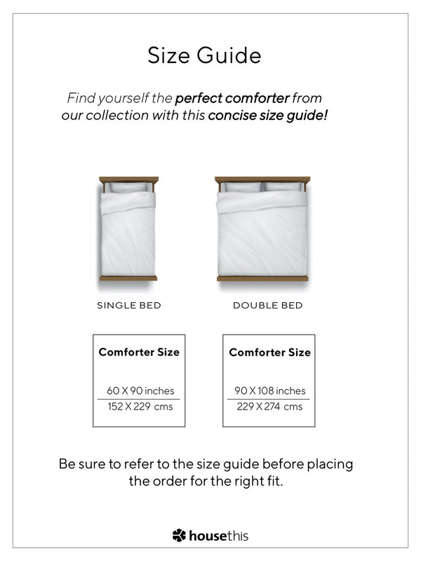 Mashak Double Comforter (Blue)