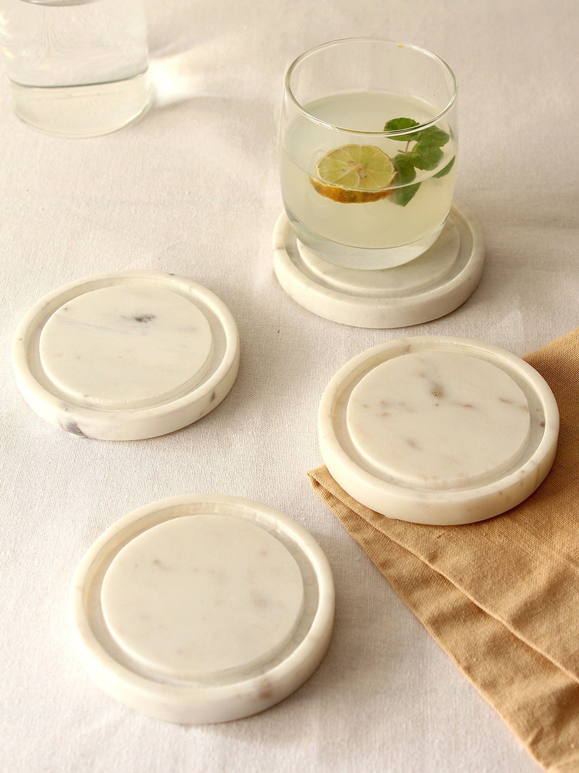 Veli Coaster (White)