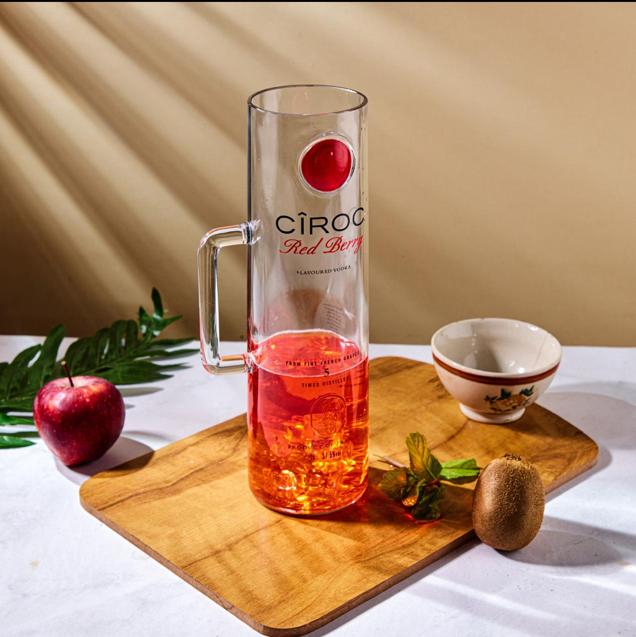 Ciroc Beer Mug – Handcrafted from Recycled Elegance