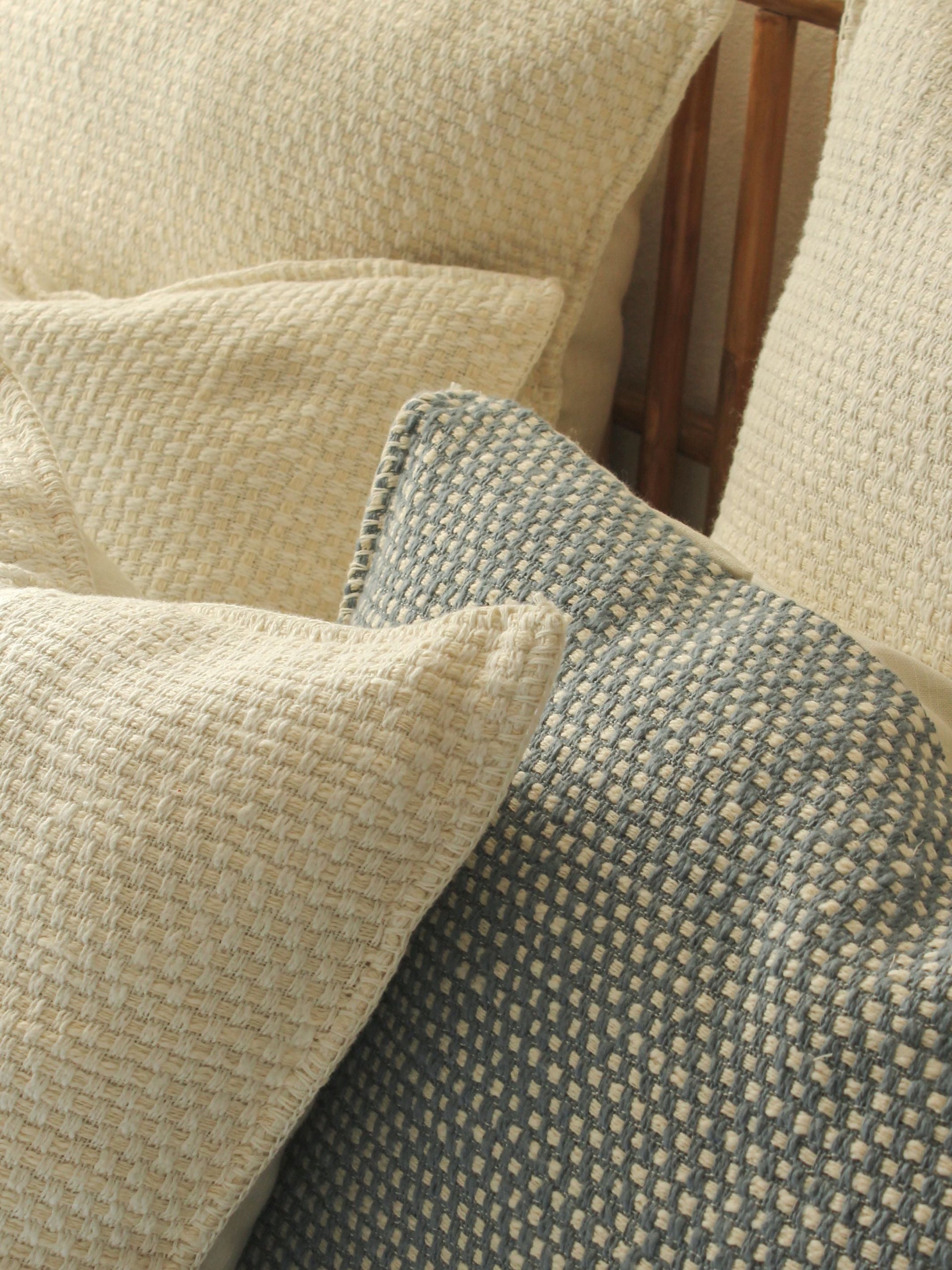 Cushion Cover - Vindhya Light Blue