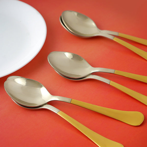 Paramparagat Upyogita Devam Brass Spoons with Tin Coating (kalai)