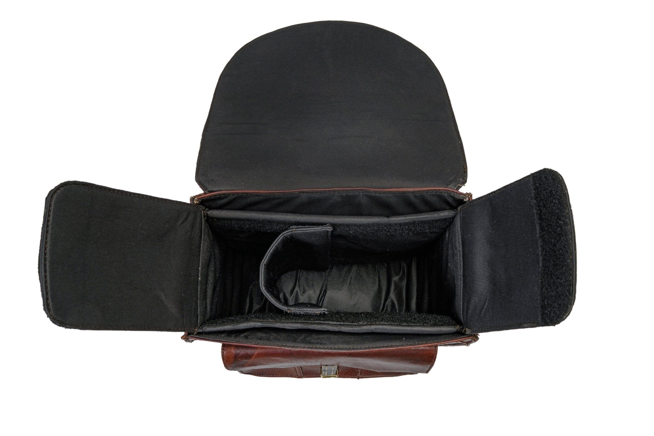 Buy Small Leather Camera Bag from Classy Leather Bags Bags