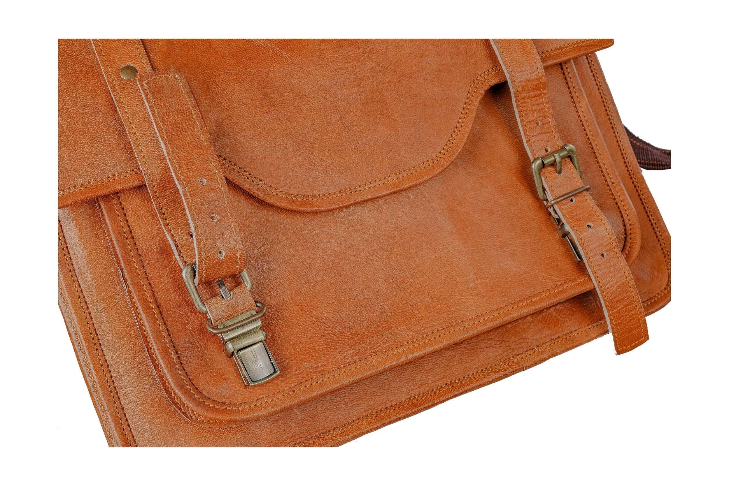 Shop Leather Crossbody Messenger Bag from Classy Leather Bags Bags