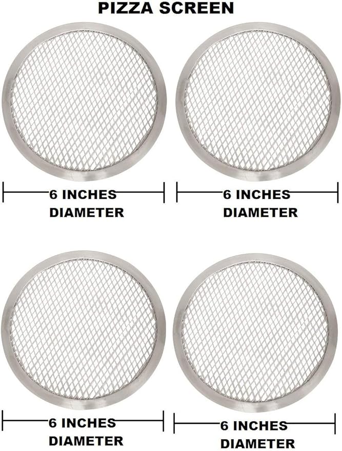 Dimensions of 6 Inches Pizza Screen 