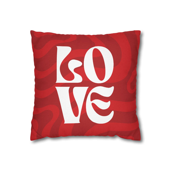 Love Cushion Cover for Valentine - Velvet - 16x16in