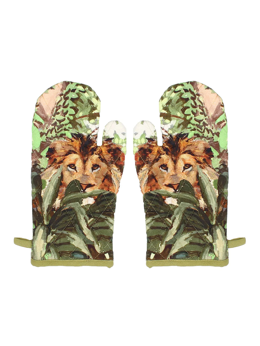 Wild Print Gloves