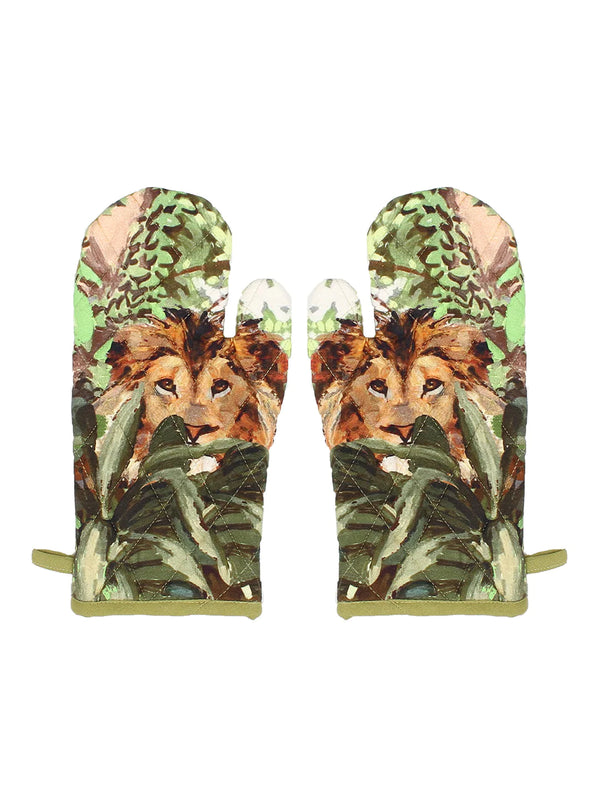 Wild Print Gloves