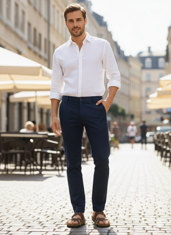 Ian Pure Linen Trousers