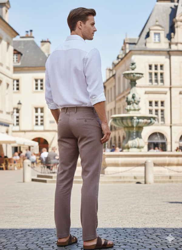 Ian Pure Linen Trousers