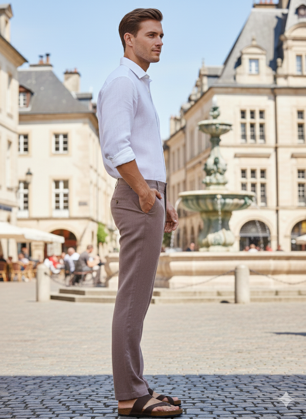 Ian Pure Linen Trousers