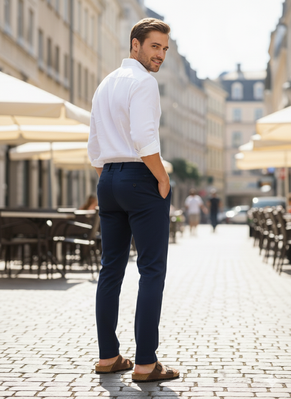 Ian Pure Linen Trousers