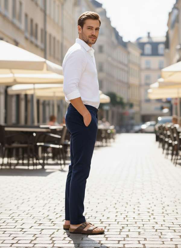 Ian Pure Linen Trousers