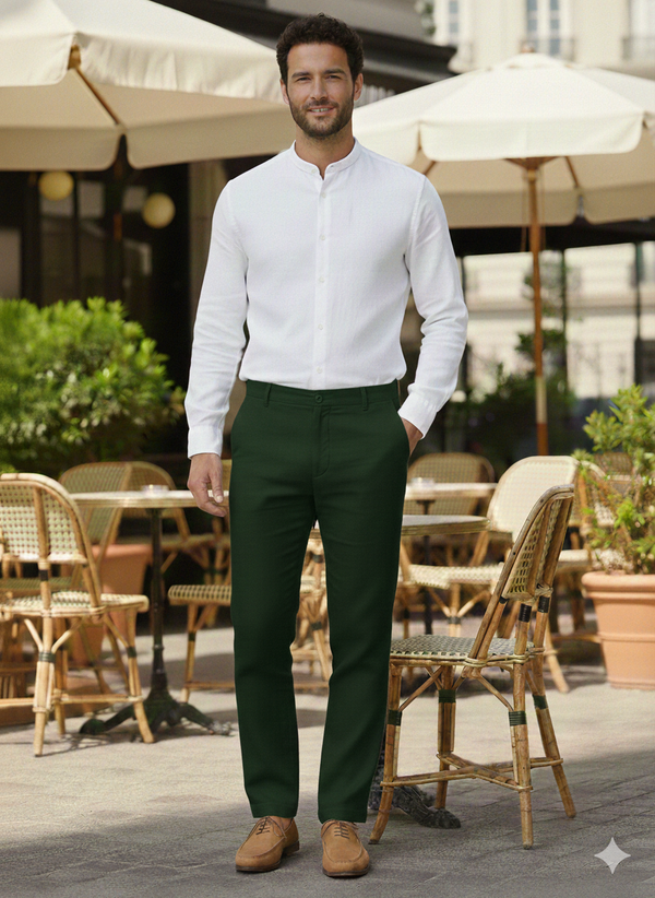 Ian Pure Linen Trousers