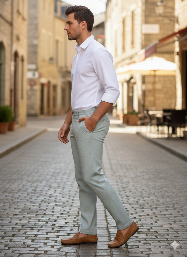 Ian Pure Linen Trousers