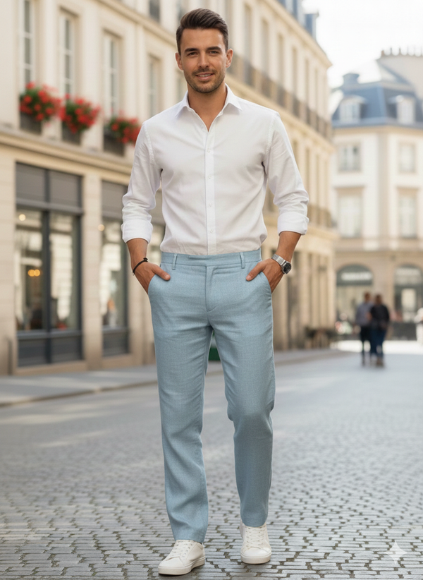 Ian Pure Linen Trousers