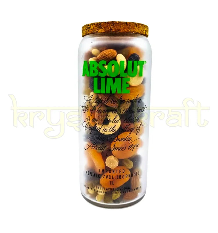 Absolut Lime Storage Jars by Krystal Kraft