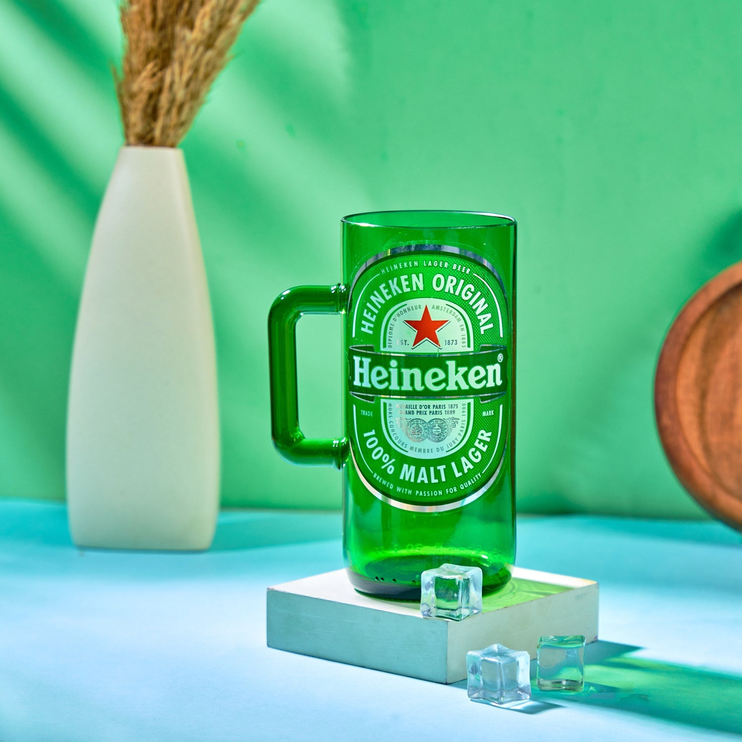 Heineken Long Beer Mug – Classic. Crisp. Conscious.