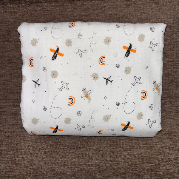 Muslin Cotton Baby Blankets in 6 layered & 8 layered thickness
