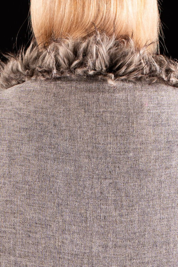 Sal gri uni cu blanita gri India