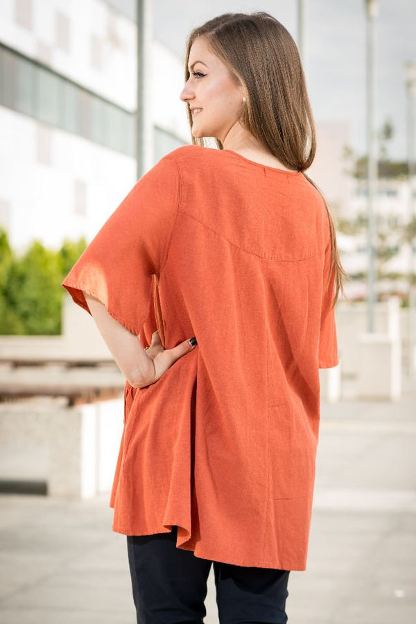 Bluza Closata Cu Buzunare Marime L