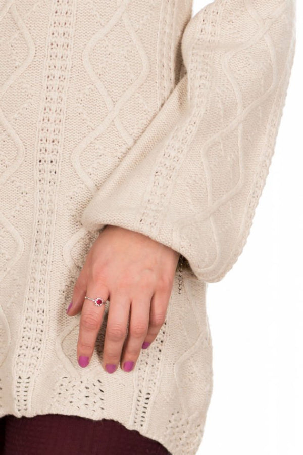 Pulover Bej Mărime M