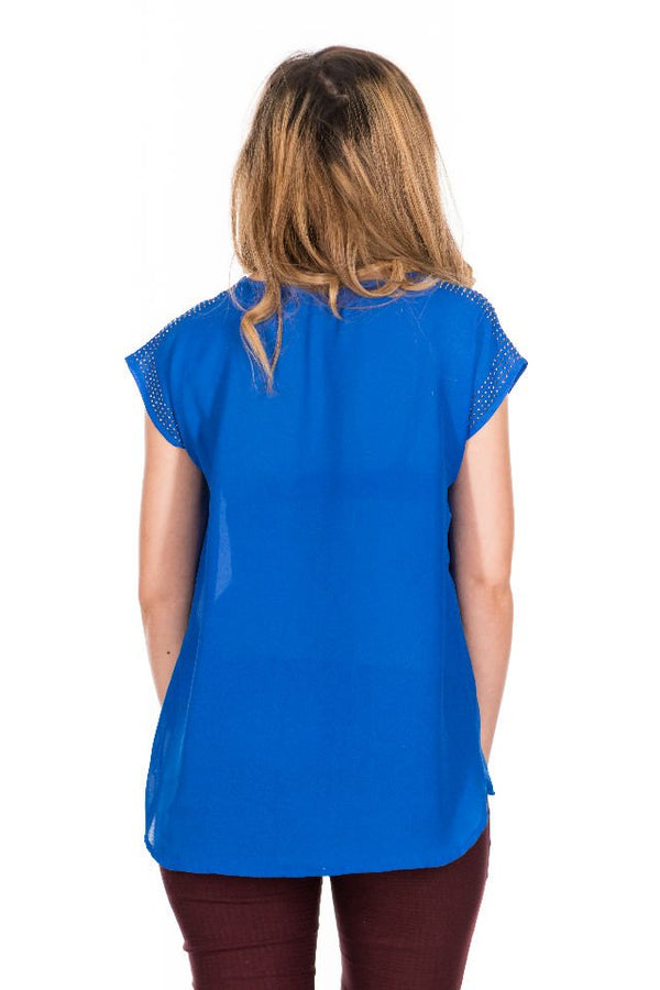 Bluza Chimono Cu Strasuri Marime M