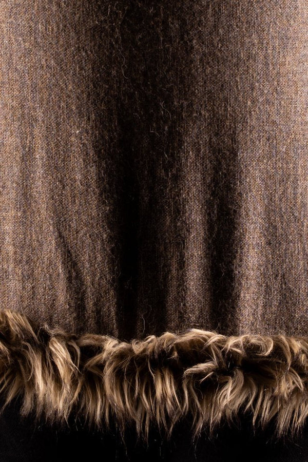 Sal cafeniu uni cu blanita cafenie India