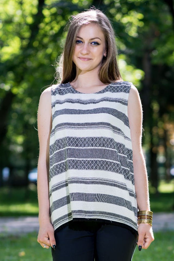 Bluză Chimono In Mărime M-L