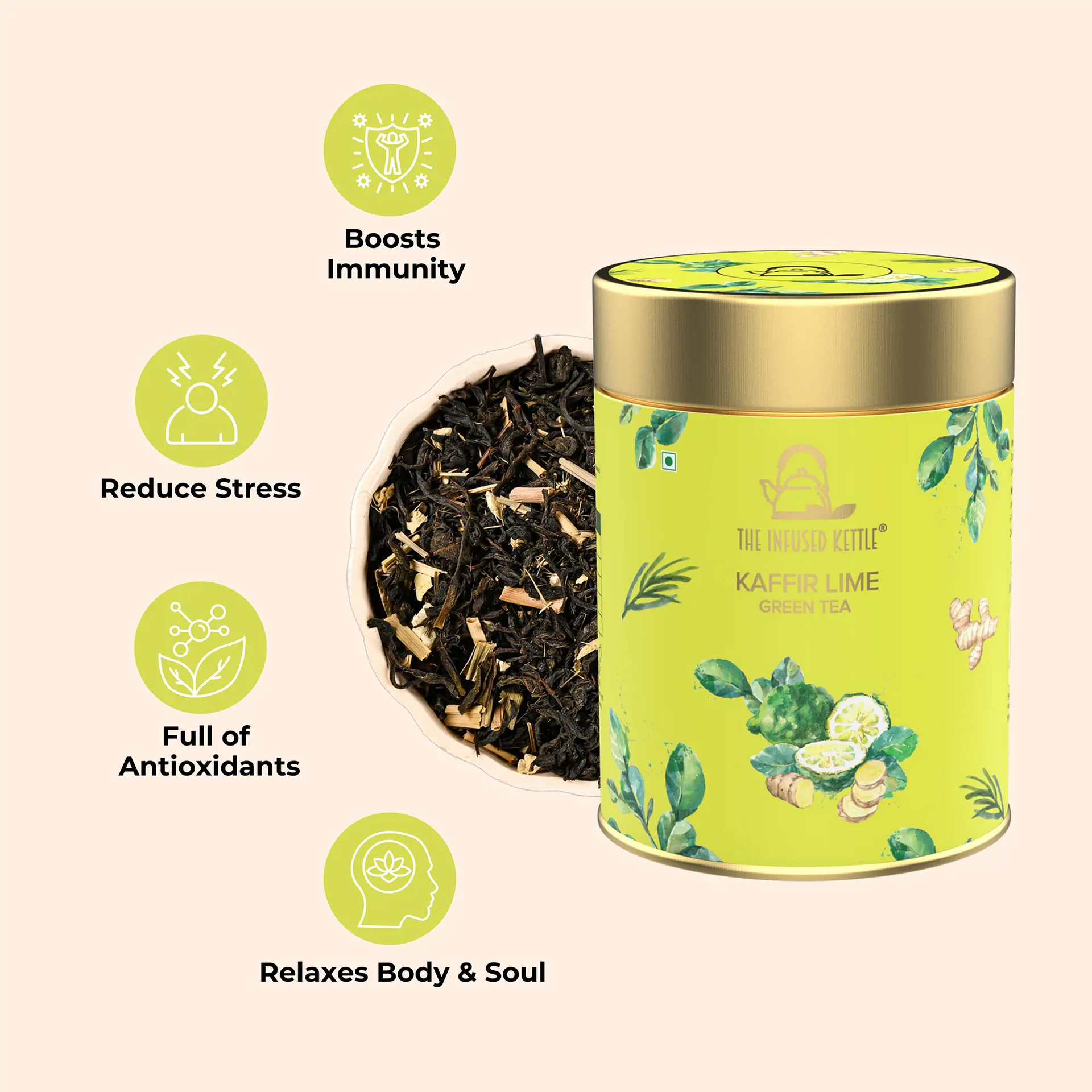 Kaffir Lime Green Tea