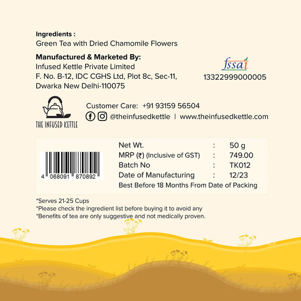 Chamomile Green Tea