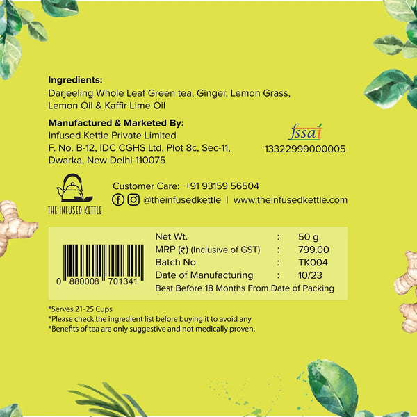 Kaffir Lime Green Tea