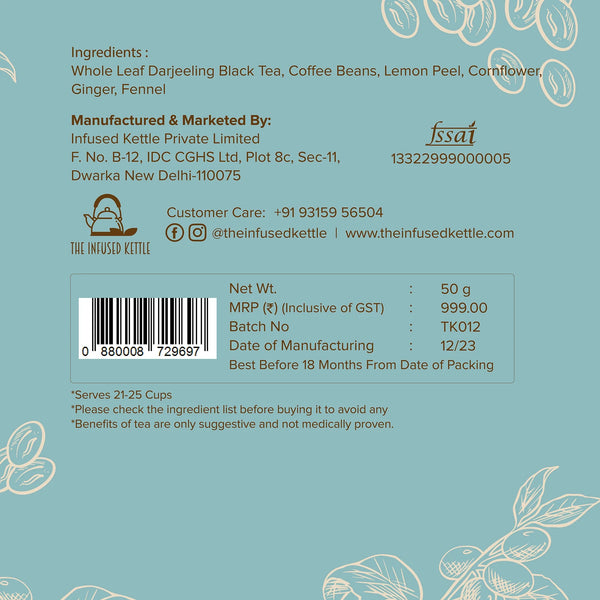 Anti Hangover Black Tea (Coffee Blended)