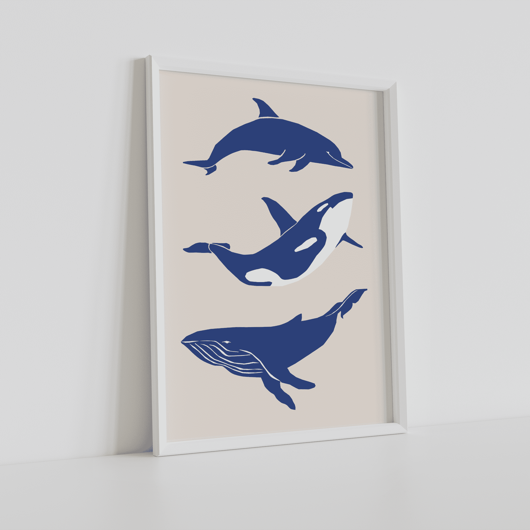 Aqua Gaze - Wall Frame