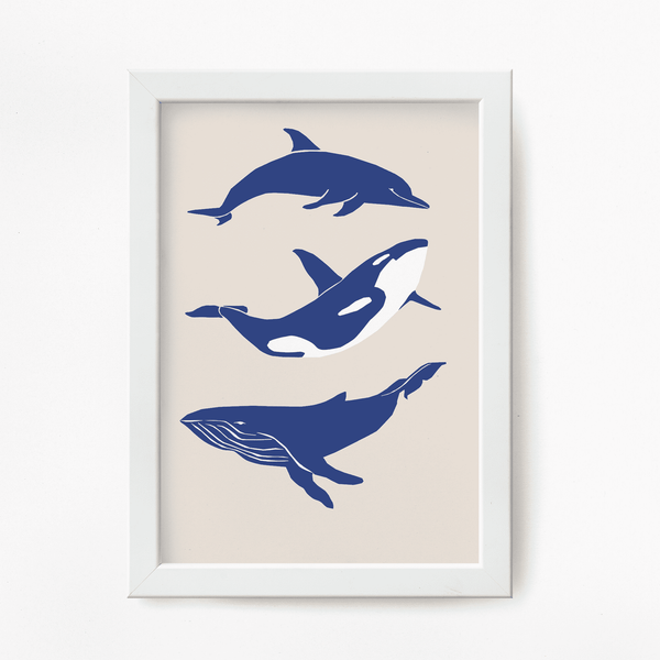 Aqua Gaze - Wall Frame