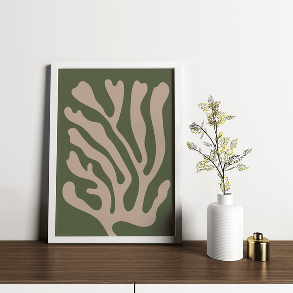 Aquatic Elegance - Framed Wall Art Decor