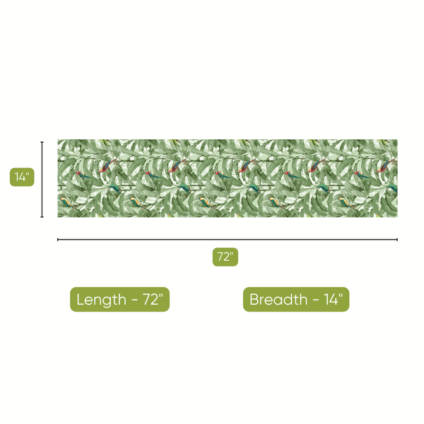 Aviary elegance Table Runner - 6 Seater