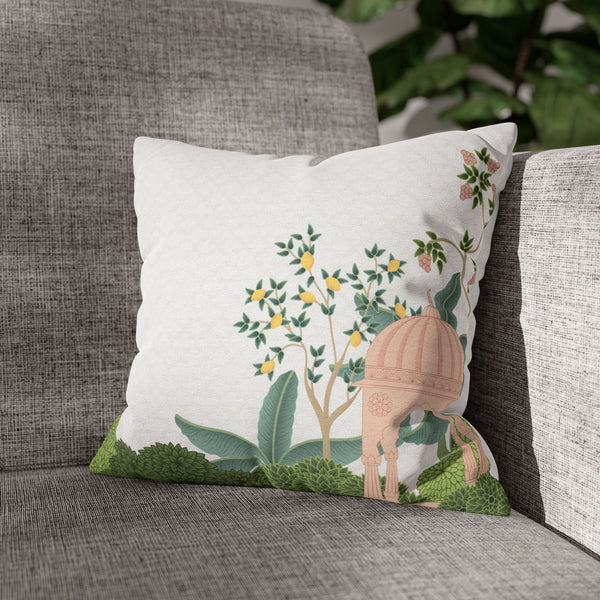 Blissful Arch Velvet Cushion Cover