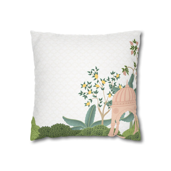 Blissful Arch Velvet Cushion Cover