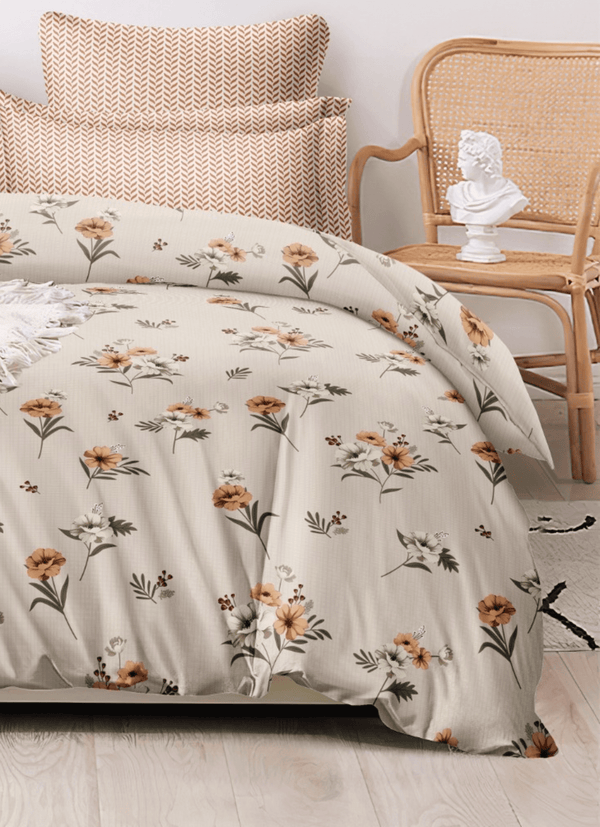 Blissful Blossoms Floral Bedsheet