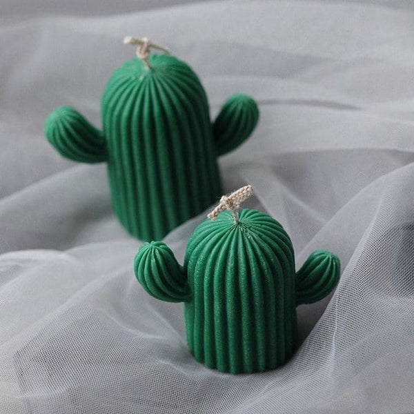 Cacti Glow Christmas Candle - Set of 2