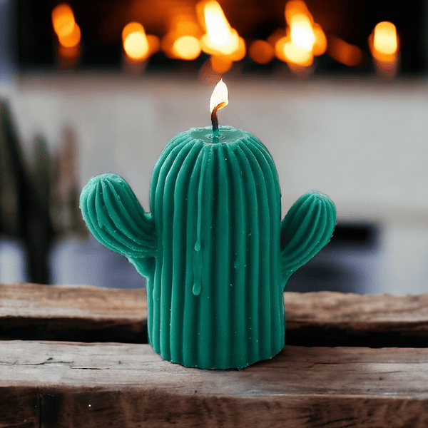 Cacti Glow Christmas Candle - Set of 2